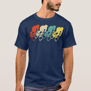 Cycling Vintage Retro 70s 80s Bicycle Cyclist T-Shirt