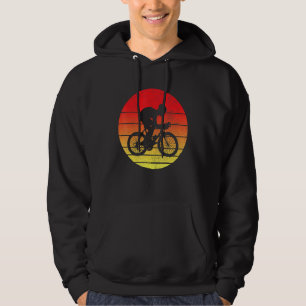 Cycling Vintage Retro Road Bike Bicycle Cyclist Hoodie