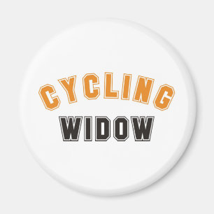 cycling widow magnet