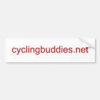 CyclingBuddies Bumper Sticker