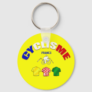 Cyclisme France Cycling Gift Ideas Key Ring