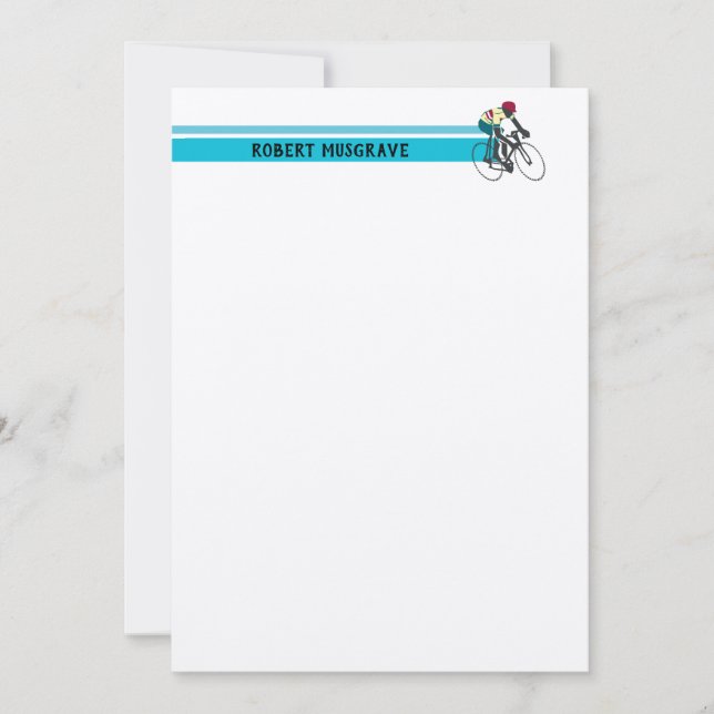 Cyclist #1 card (Front)