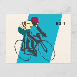 Cyclist #1 postcard