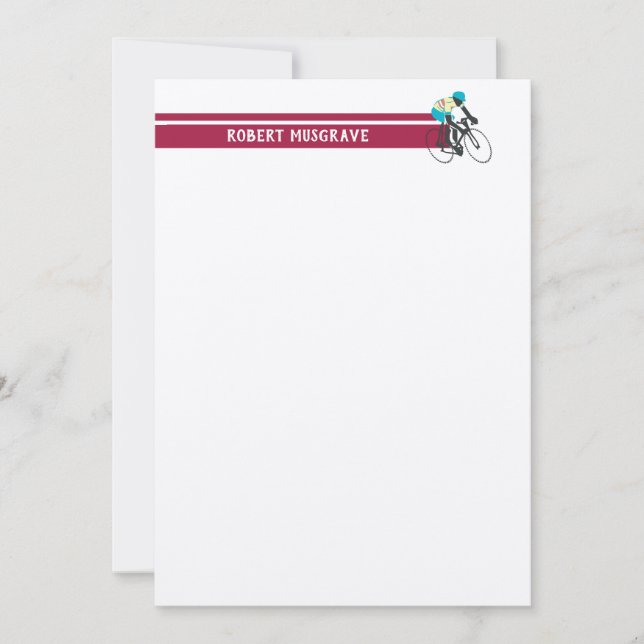 Cyclist #2 card (Front)