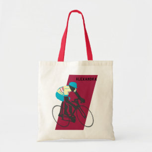 Cyclist #2 tote bag