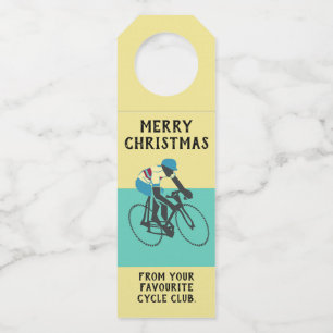Cyclist #3 bottle tag