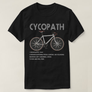 cyclist bicycle cycling cycle bike biking biker T-Shirt