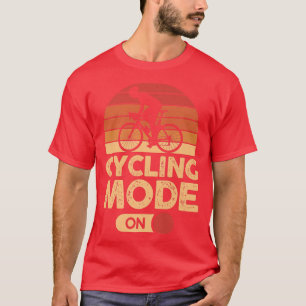 Cyclist Biker Biking Lover Road Bike Cycling Mo T-Shirt