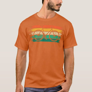 Cyclist Biker Biking Lover Road Bike Retro Cycling T-Shirt