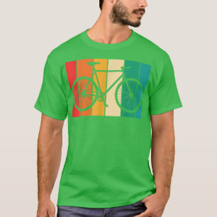 Cyclist Biker Biking Lover Road Bike Retro Cycling T-Shirt