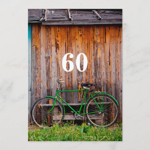 Cyclist Birthday Celebration Invitation - any age