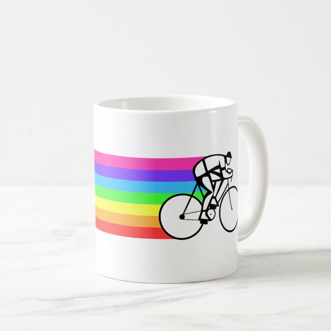 Cyclist Coffee Mug (Front Right)