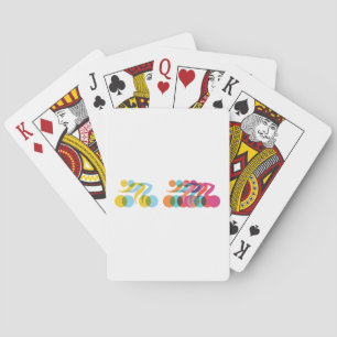 Cyclist cool and unique design playing cards