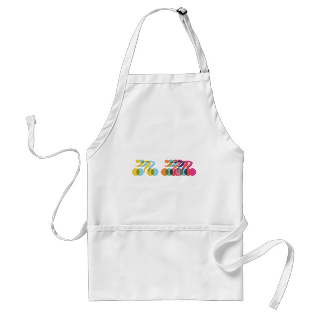 Cyclist cool and unique design standard apron (Front)