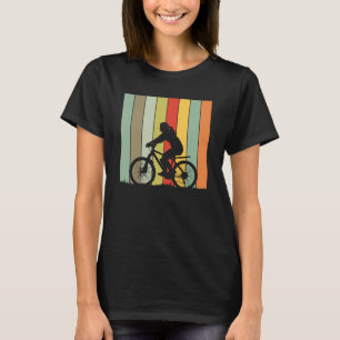 Cyclist Cycling Bicycle Retro Vintage Gift Women T-Shirt