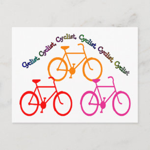 Cyclist Gifts, Biking Mania! Postcard