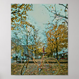 Cyclist gifts for him poster