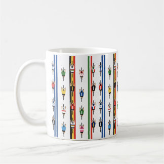 Cyclist Group Coffee Mug
