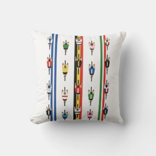 Cyclist Group Cushion