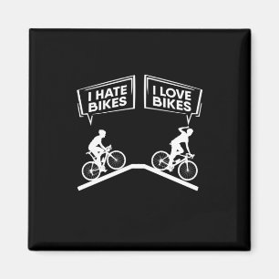 Cyclist I Love Bikes Magnet