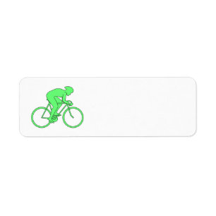 Cyclist in Green.