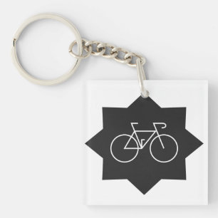 Cyclist Key Ring