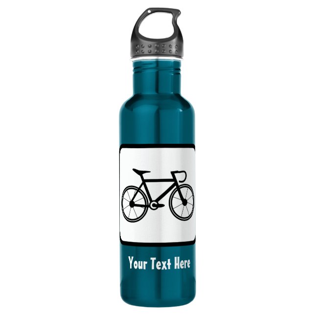 Cyclist Logo -- Customisable 710 Ml Water Bottle (Front)