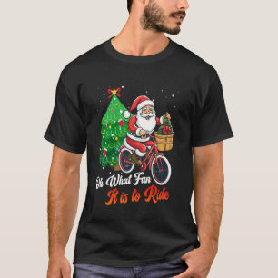Cyclist OH WHAT JOY IT IS TO RIDE Funny Cycling T-Shirt