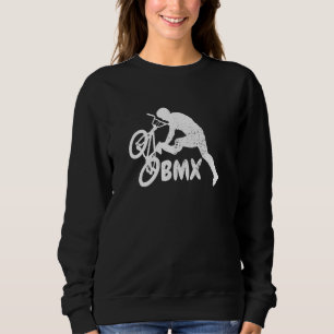 Cyclist Riding Bicycle Bmx Bike Men Women Riders Sweatshirt