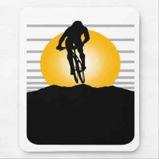Cyclist T-shirts and Gifts. Mouse Mat