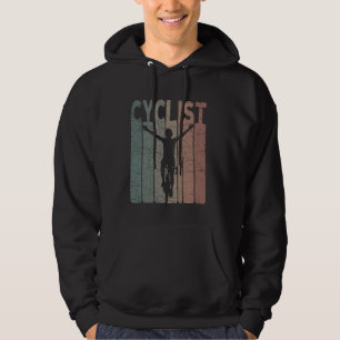 Cyclist Vintage Cycling Retro Bicycle Road Bike Cy Hoodie