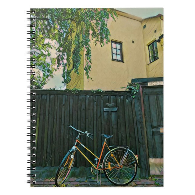 Cyclists gifts ideas notebook (Front)