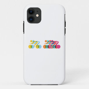 Cyclists group cool and unique design iPhone 11 case