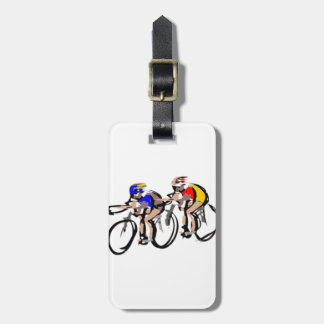 cyclists luggage tag