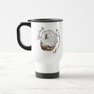 Cyclists More gears, more fun. cycling sport Travel Mug