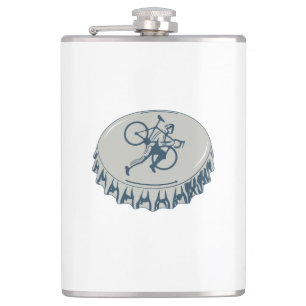Cyclocross Beer Hip Flask