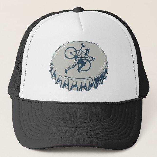 Cyclocross Beer Trucker Hat (Front)