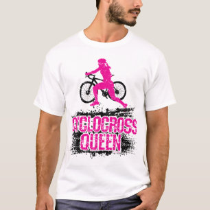 Cyclocross Queen Cyclo-Cross CX Women Bicycle T-Shirt