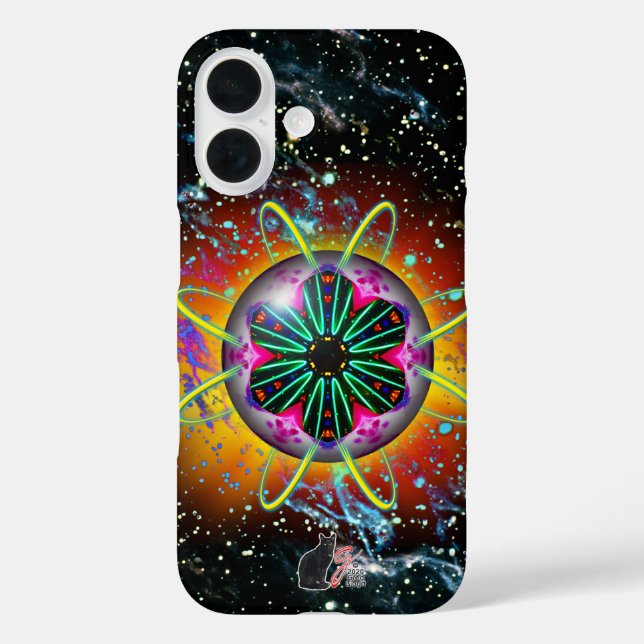 Cyclon Orbz Case-Mate iPhone Case (Back)