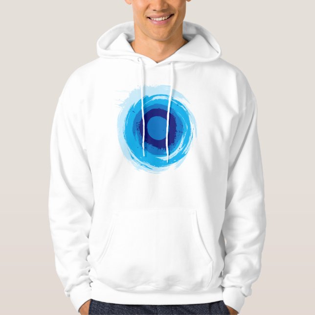 Cyclone - Abstract Art - ZMJ Hoodie (Front)