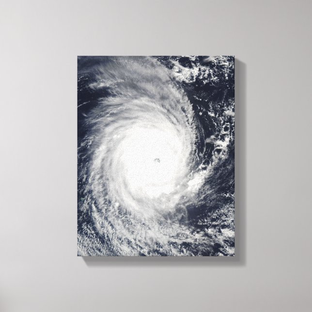 Cyclone Adeline-Juliet moving west Canvas Print (Front)
