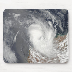 Cyclone Dominic off the shore of Western Austra Mouse Mat