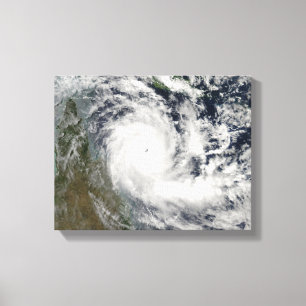 Cyclone Ingrid Canvas Print