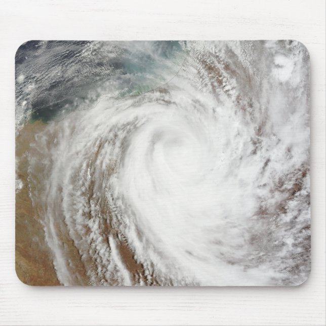 Cyclone Laurence moves far inland Mouse Mat (Front)