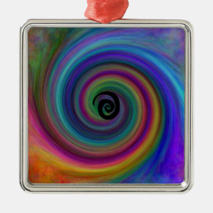 Cyclone Metal Tree Decoration