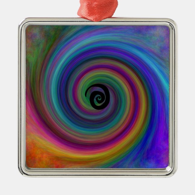 Cyclone Metal Tree Decoration (Front)