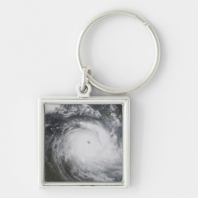 Cyclone Monica in the south Pacific Ocean Key Ring (Front)