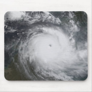 Cyclone Monica in the south Pacific Ocean Mouse Mat