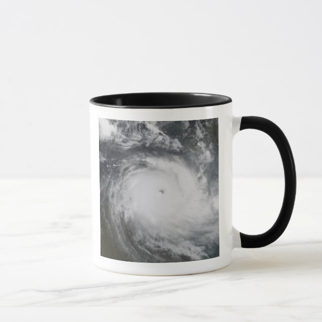 Cyclone Monica in the south Pacific Ocean Mug (Right)