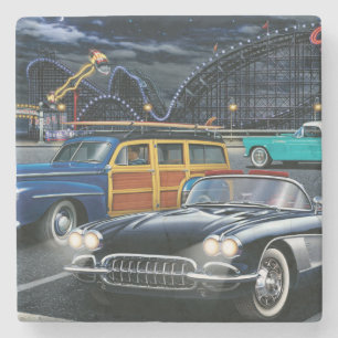 Cyclone Racer Stone Coaster